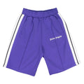 Palm Angels Classic Track Shorts - Purple/White