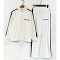 Palm Angels Classic Track Jacket & Pants Set - White/Black